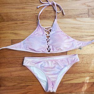 VS PINK velvet bikini